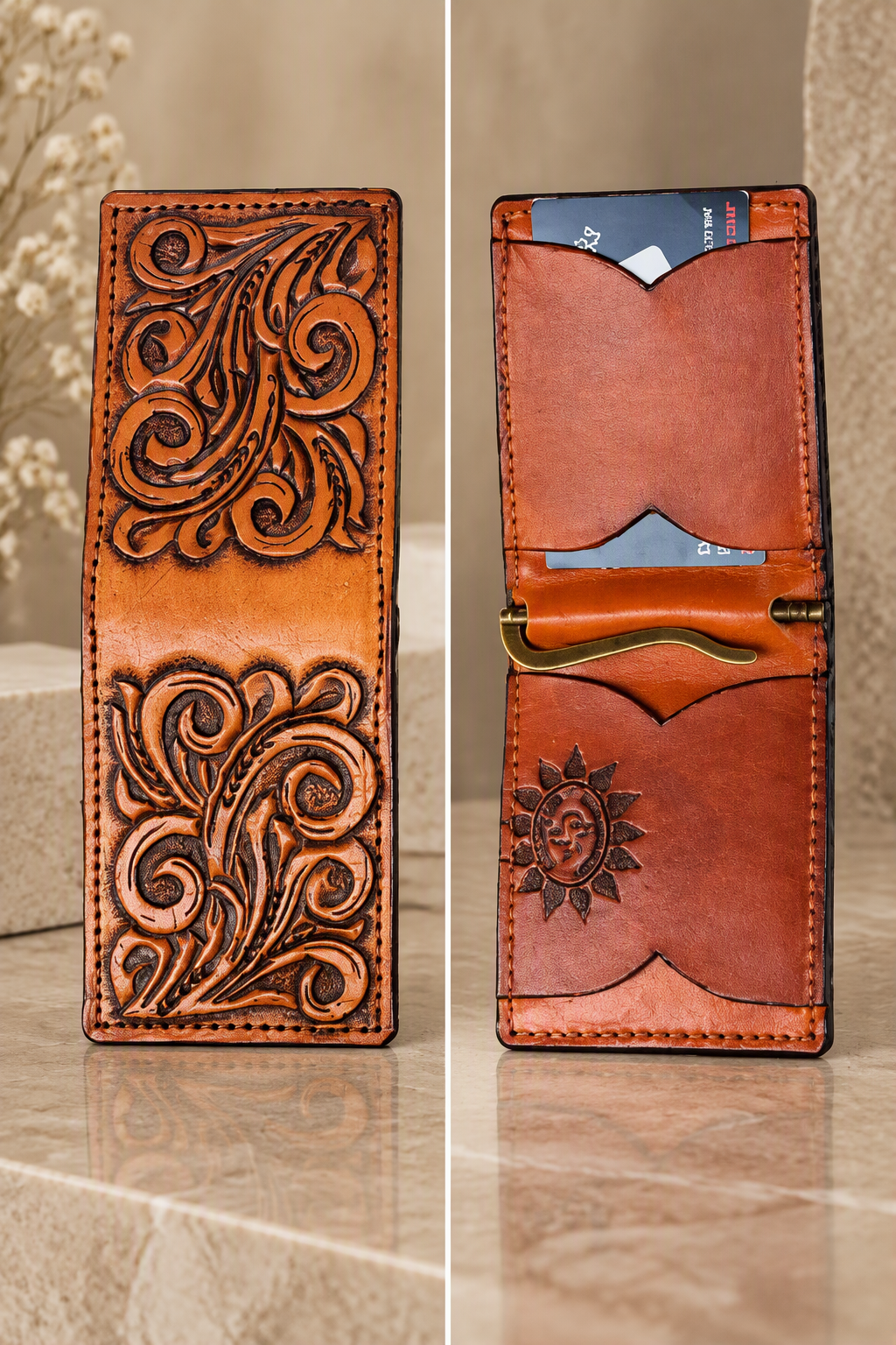 The Trail boss Money Clip Wallet