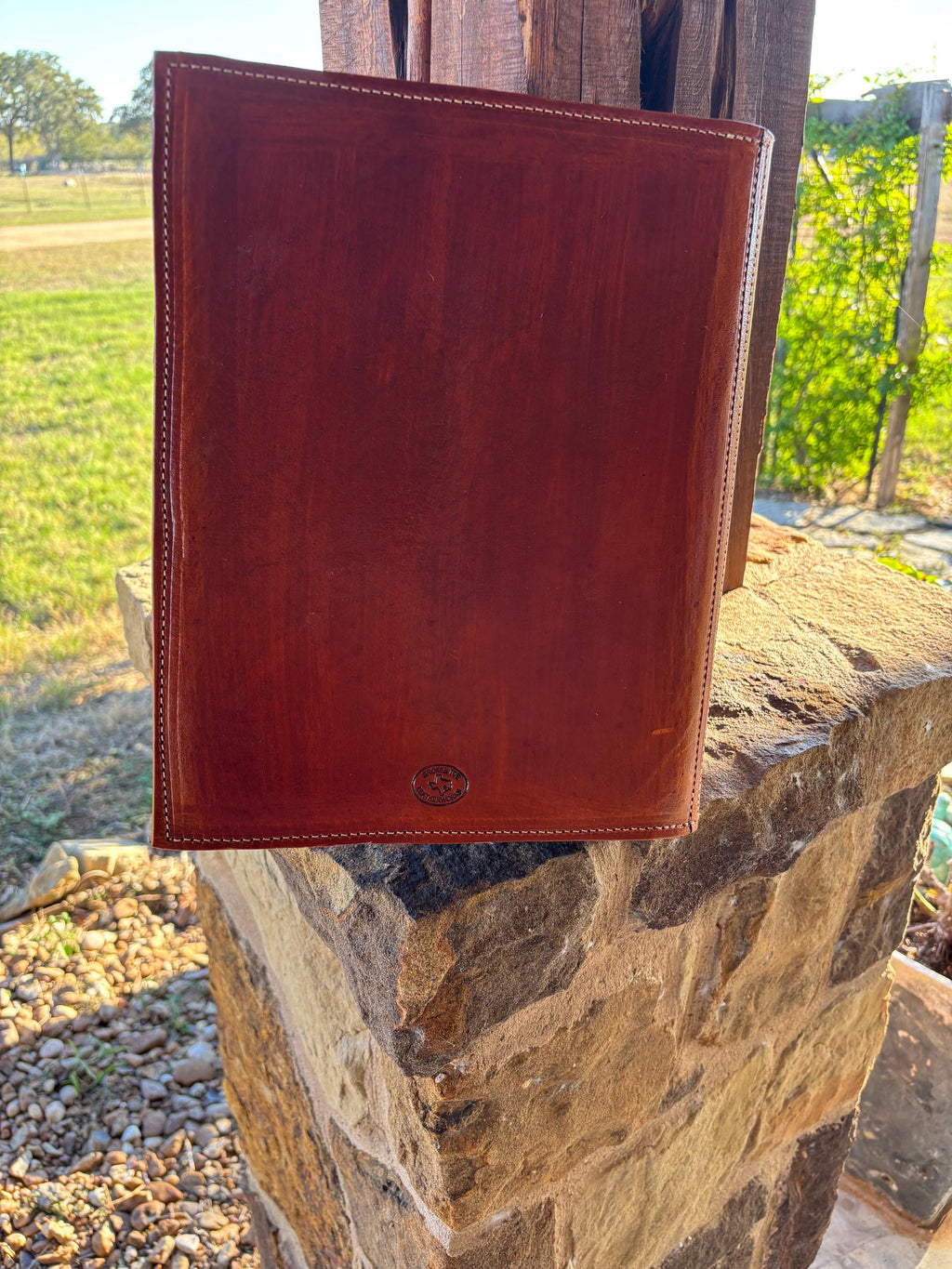 The Heritage Padfolio-Mahogany