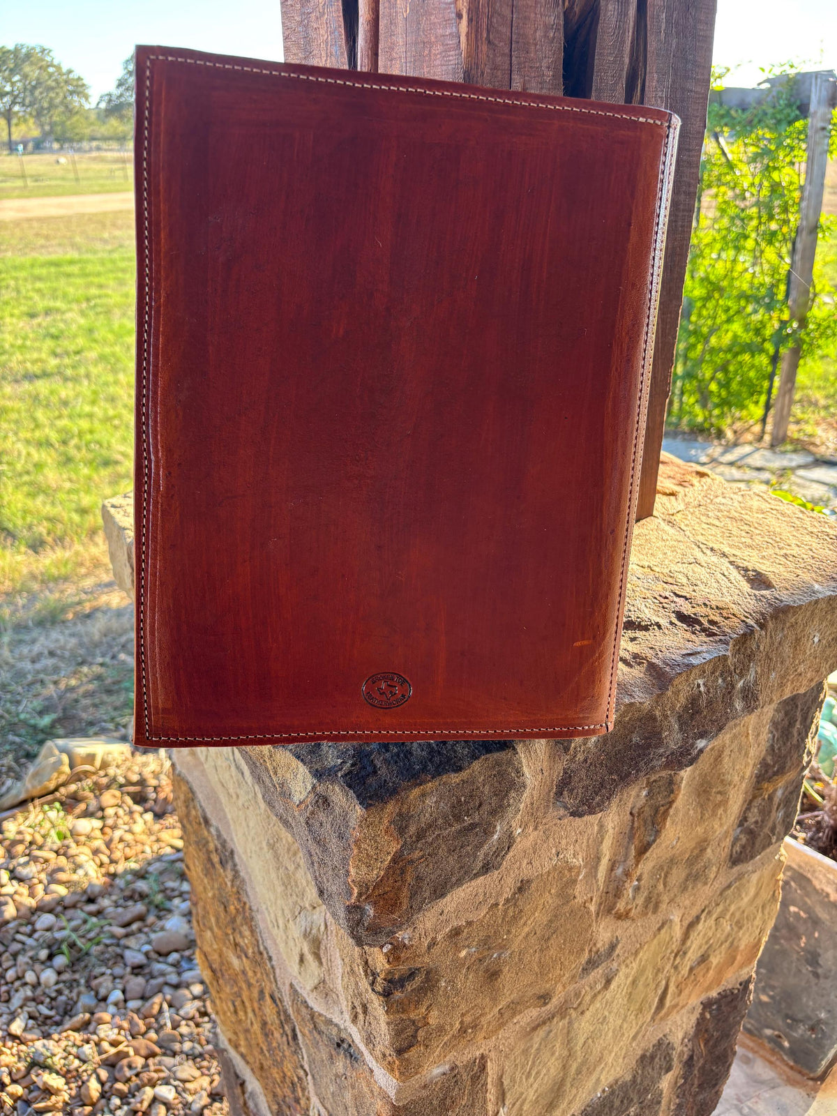 The Heritage Padfolio-Mahogany
