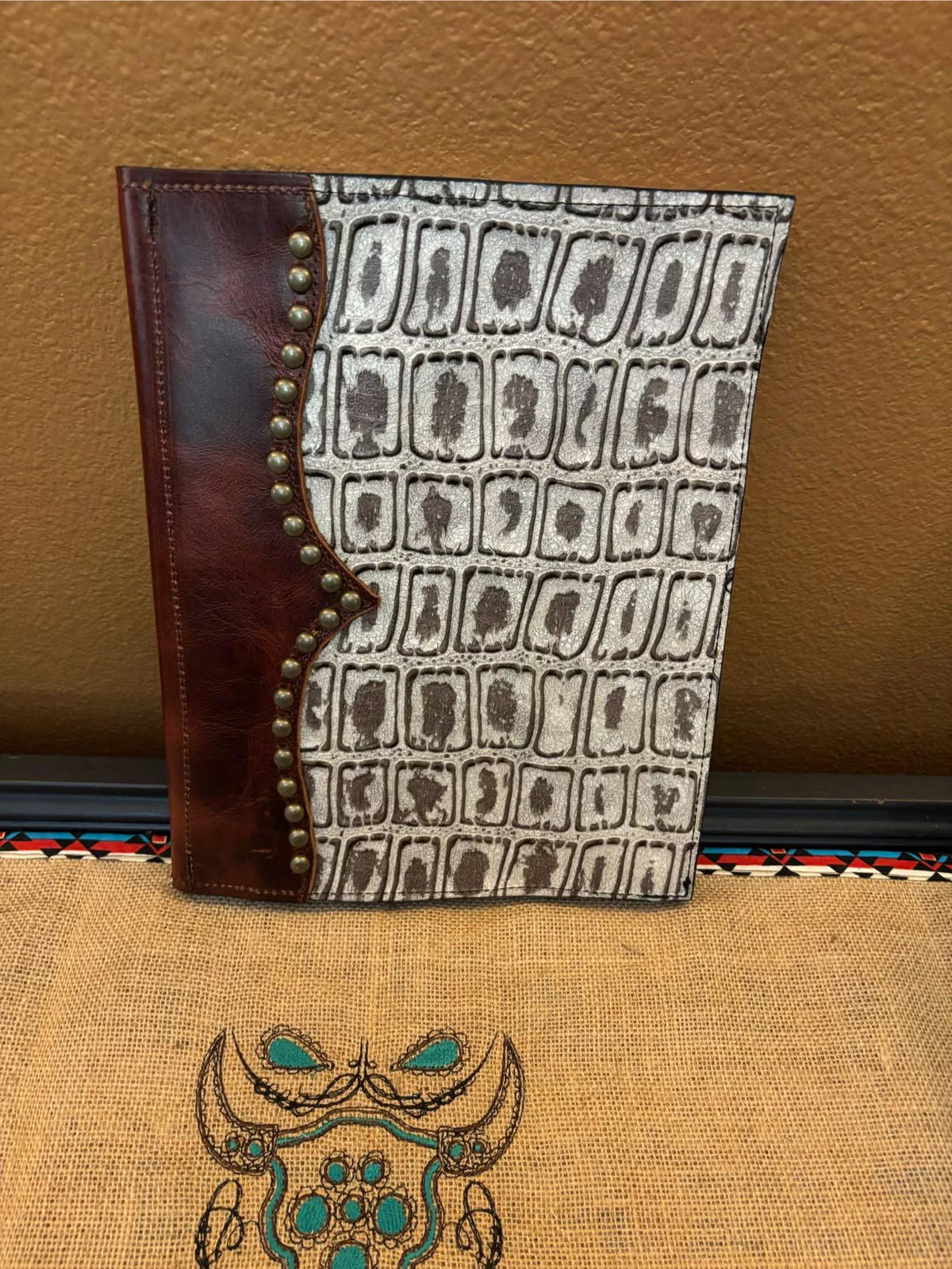 The Silver Maverick Padfolio