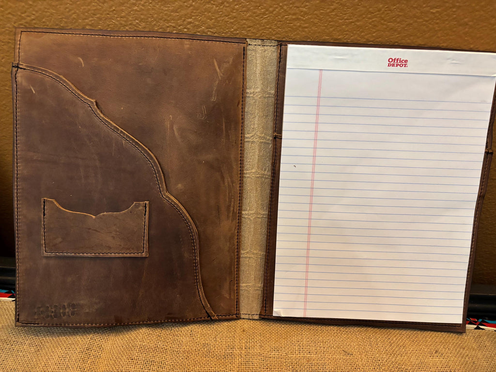The Silver Maverick Padfolio
