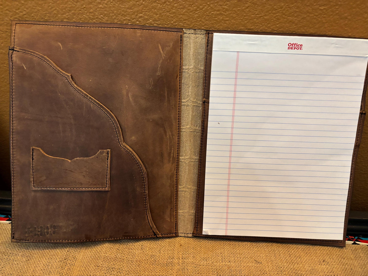 The Silver Maverick Padfolio
