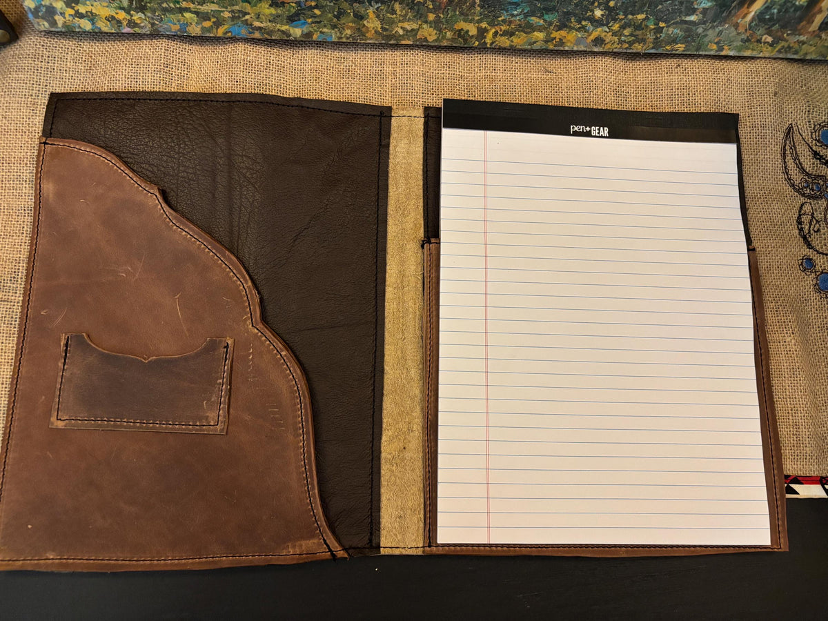 The Neon Cowgirl Padfolio